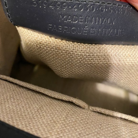 Authentic Balenciaga Mini Padlock Black Leather Cross Body Bag Please read: - Picture 13 of 14